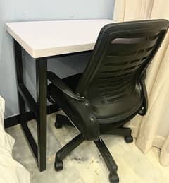 Computer Table and Office Chair for Sale
