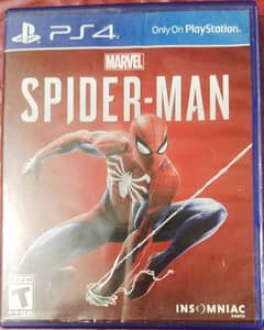 Spiderman ps4 disc