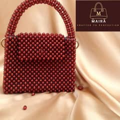 hand made ladies crystel bag