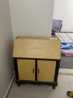 Used Wooden Study Table in Good Condition