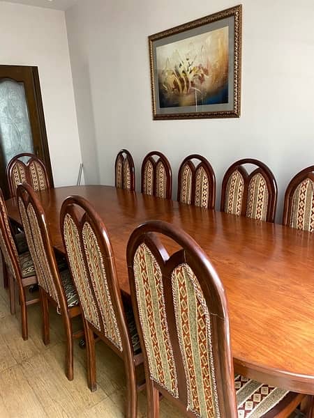 12 seater dinning table 5