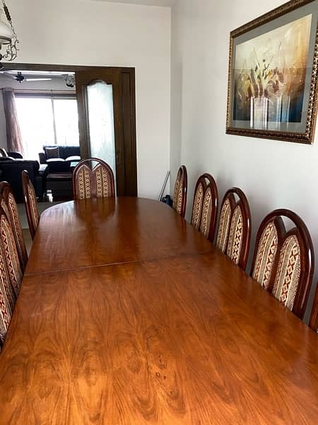 12 seater dinning table 6