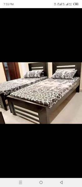 single bed double bed 3