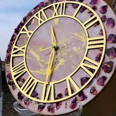 resin wall clock 0