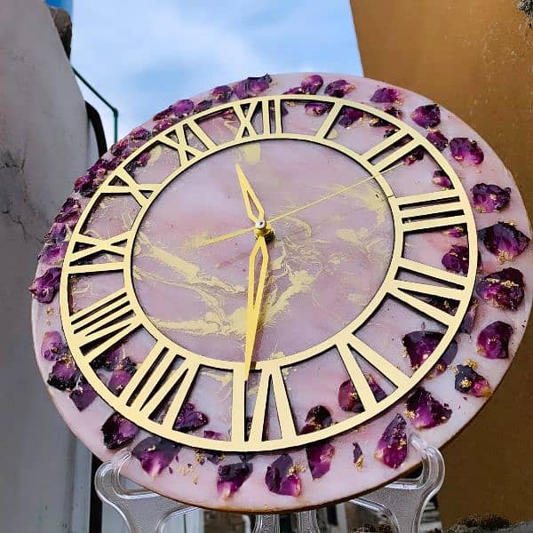 resin wall clock 2