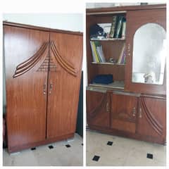 Set of 2 cupboards for sale ,made in wood