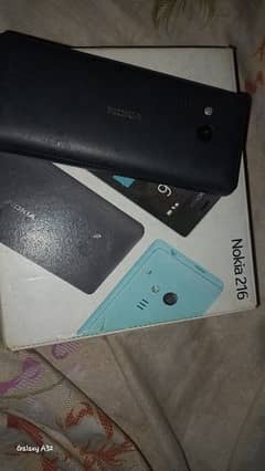 nokia 216 with box 10/9 condition not open or repair 100% original