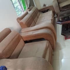 5 seater sofa set with tables