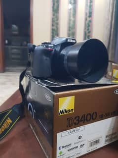 Nikon D3400 with 50mm Nikkor lens