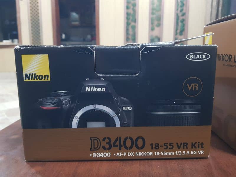 Nikon D3400 with 50mm Nikkor lens 1