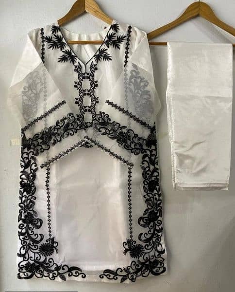 fabric organza new dress 3