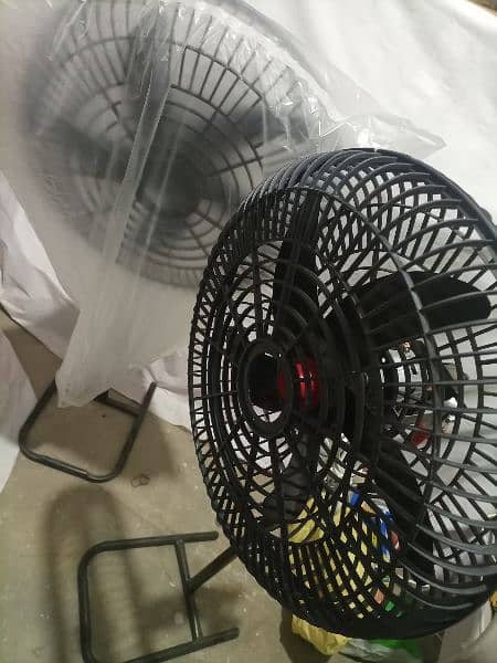 DC 12 VOLT BATTERY FAN 16 INCH Long backup any battery 10