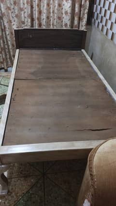 Single Bed Wooden 0