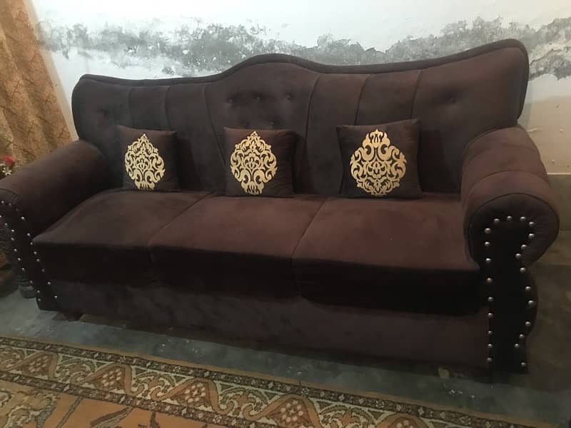 velvet sofa set 2