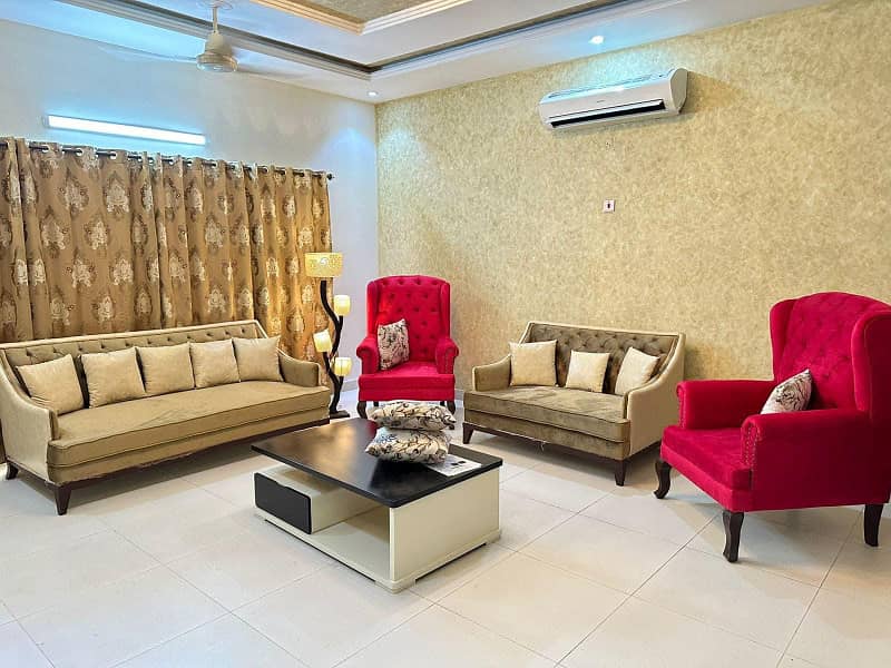 *1 kanal house* brand new furnished available for rent in Sector A phase 8 bahria town rawalpindi 12