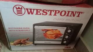 Westpoint Rotisserie oven with kebab grill