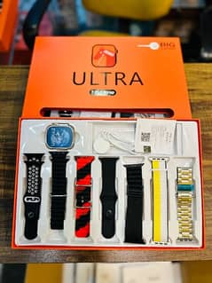 7 Straps in one Ultra Smart Watch - Low price smart watch