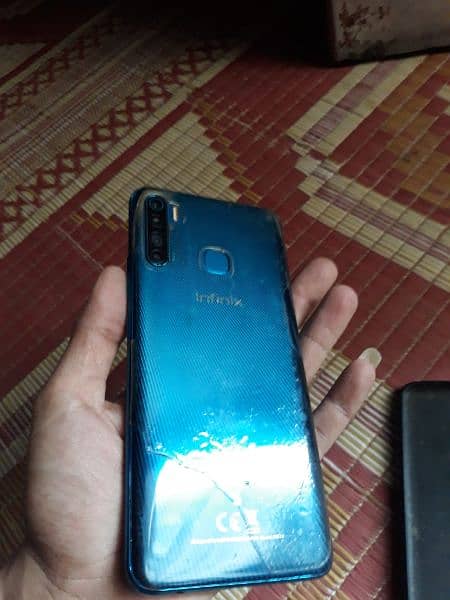 Infinix S5 ha saaf piece ha box k sath ha 1