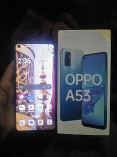 Oppo A53 4/64 Official Approve,with box Miner Front Glass broken