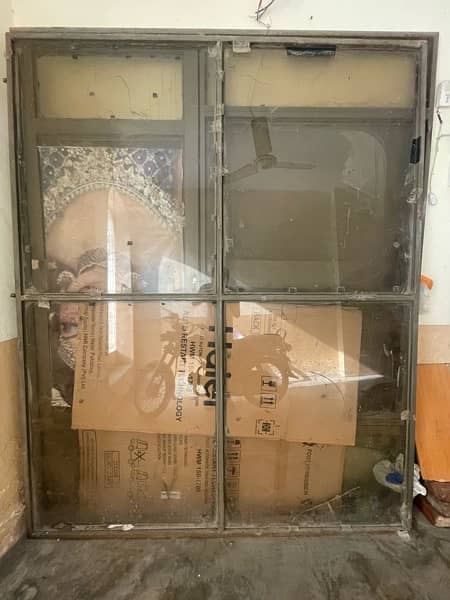 2 Glass doors for sale 1