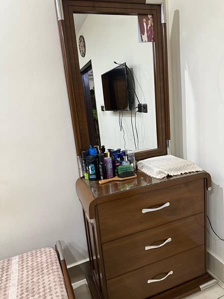 Bedroom Set - Single Bed, Side Tables, Cupboard and Dresser 4