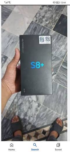 Samsung s8+ box available full new bow price 2500