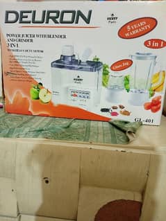 pack juicer 3 in one no use box pack
