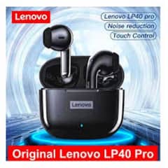 Lenovo Lp40 Pro 100% Original Earbuds Best Sound Quality