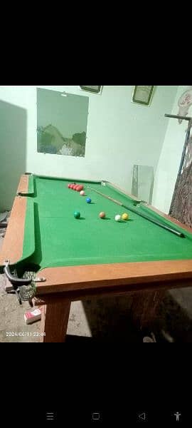 4" 8" snooker for sale 1