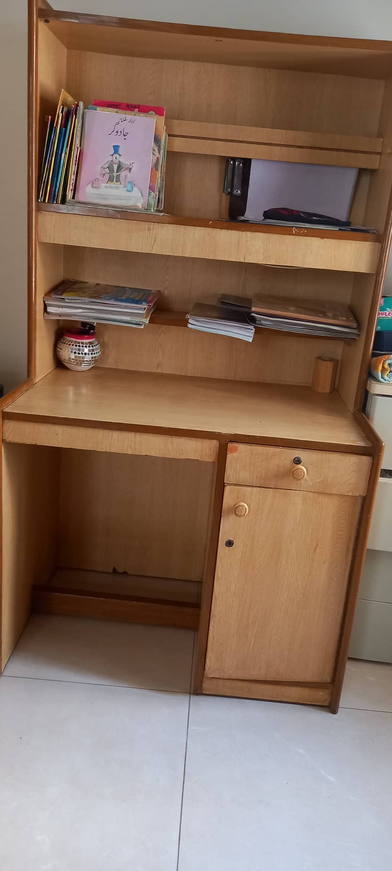 2 Writing Tables and 1 dressing table along with mirror 4