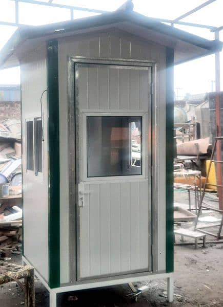 Guard room portable insulated prefabricated 4'x4' 0