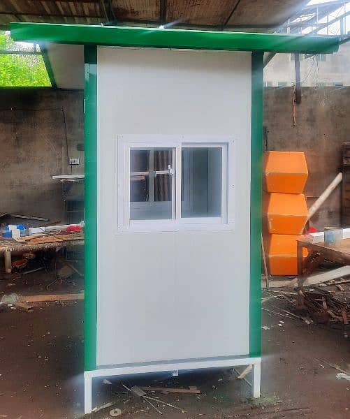 Guard room portable insulated prefabricated 4'x4' 5