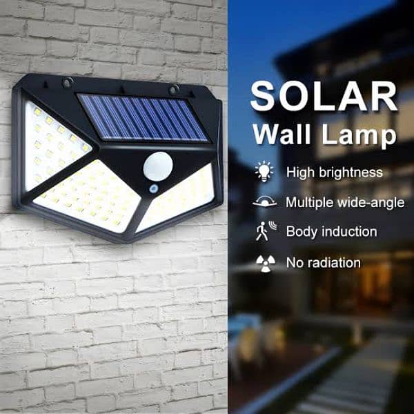 Solar wall lamp 1