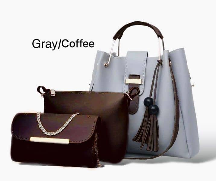 trandy leather bag 3 piece 6