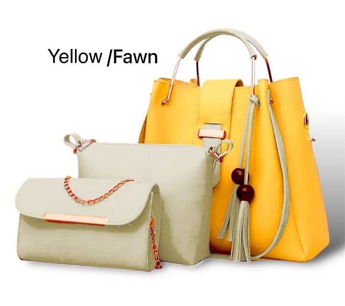 trandy leather bag 3 piece 7