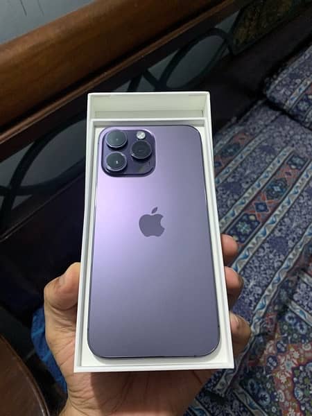 Apple iphone 14 Pro Max 128gb JV deep purple 1