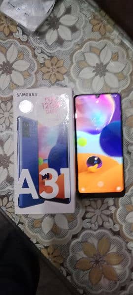 SAMSUNG A31 MOBILE 4/128 GB with Box no open no repair . 03126566218 13