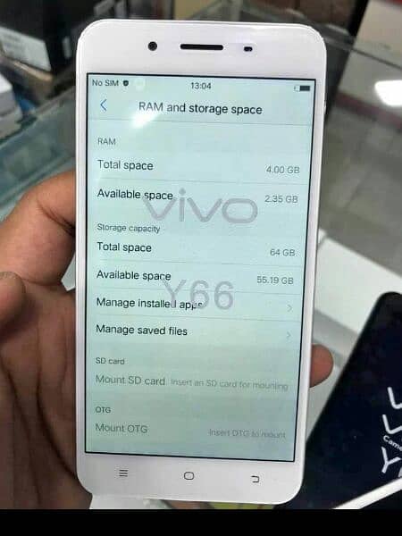 vivo y66 no any fald only kit 20 days used 1