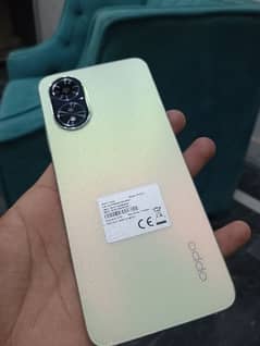 Oppo A 38 10 by 11 6/128 11month 20 days warrenty with box and charger