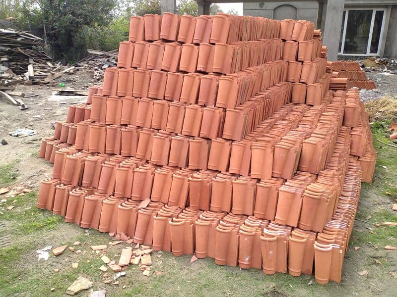 Khaprail tiles, Clay roof tiles karachi, Gutka tiles karachi 3