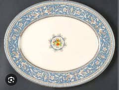 Vintage English ornamental platter