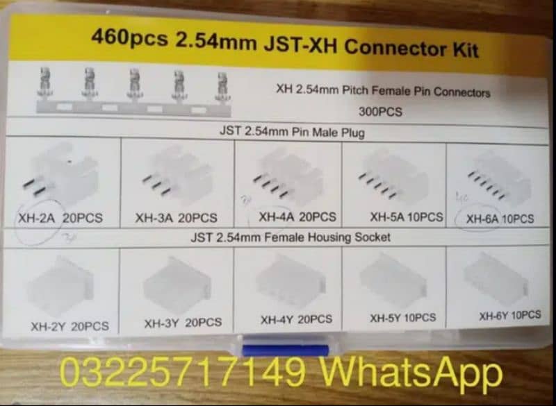 Ups Connectors  Jst-Xh Connector kit Terminal Connecter All Types 0
