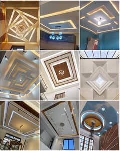 False Ceiling / Plastic Paris Ceiling /pop Ceiling / All Ceiling work