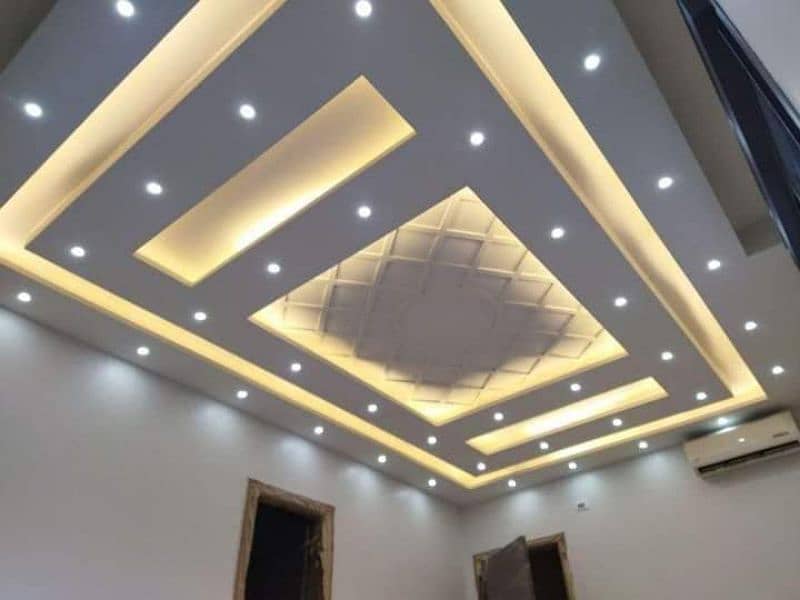 False Ceiling / Plastic Paris Ceiling /pop Ceiling / All Ceiling work 4