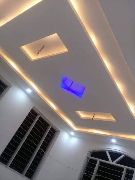 False Ceiling / Plastic Paris Ceiling /pop Ceiling / All Ceiling work 14