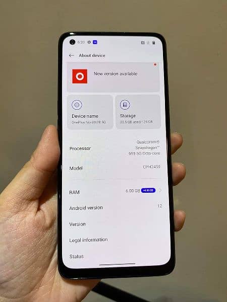 Oneplus N20 5G For Sale 6GB 128GB 1