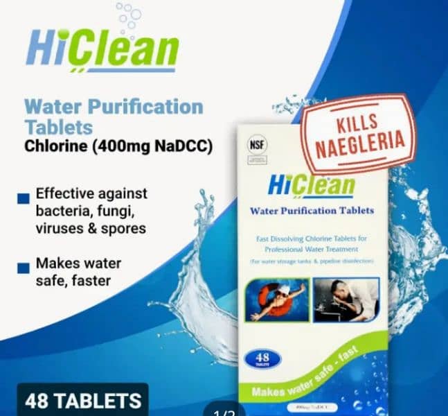 hi clean water purification tablet 0