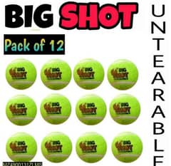 Tennis Ball Pack Of 12 Piece With High quality rope 0