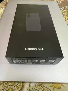 Samsung S24 - Box Sealed Brand New  Fresh Import Canada Onyx Black