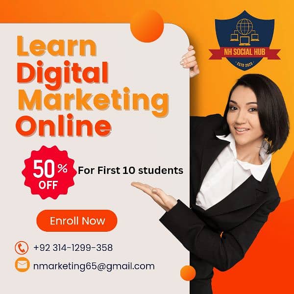 Learn Digital Marketing Online 0